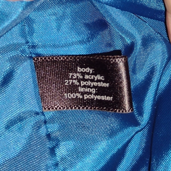 The Limited Blue Tweed Mini Skirt Size 8 Office Feminine Chic - Picture 7 of 7